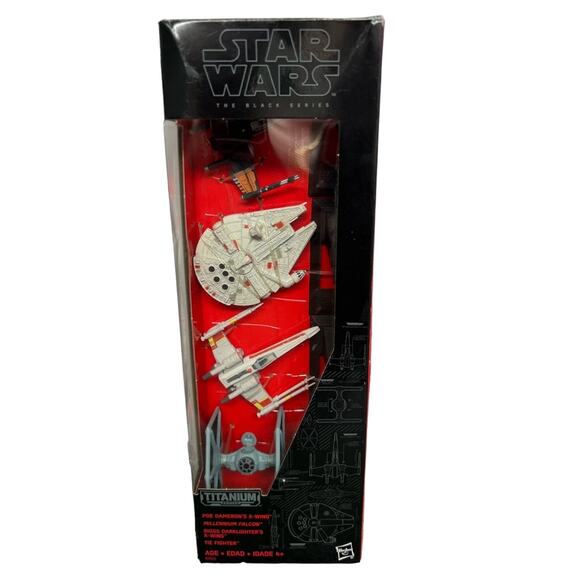 Star Wars The Black Series Titanium Series Vehicles Multi Pack NEW SEALED - Picture 1 of 5